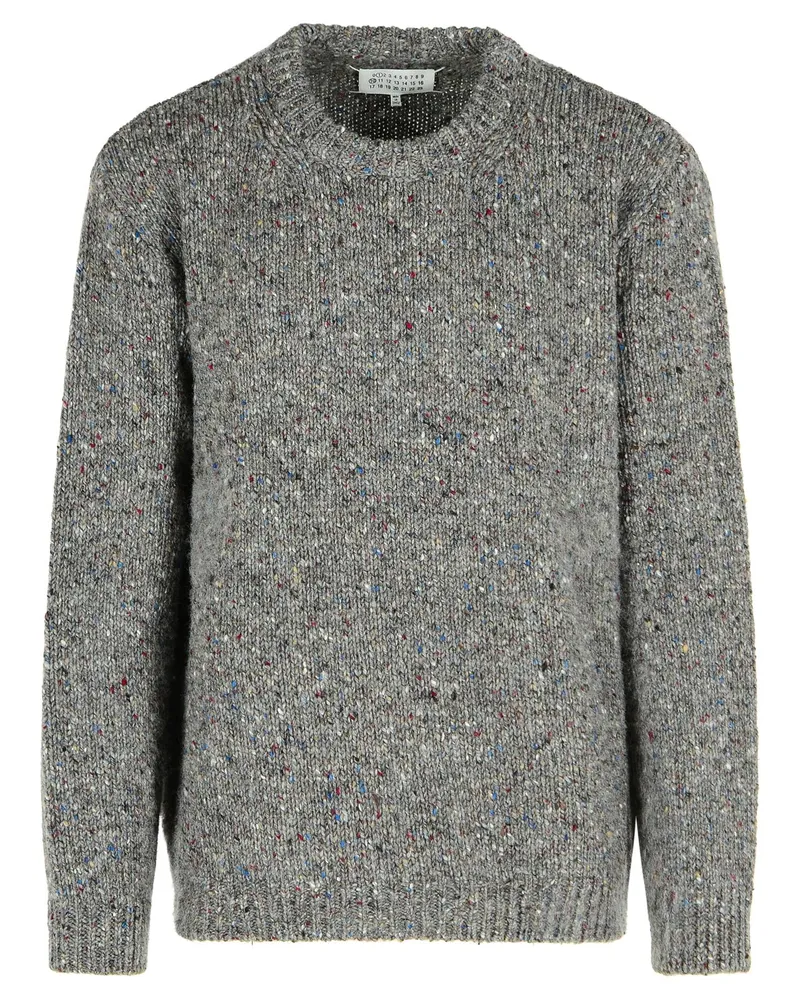 Maison Margiela Grey Virgin Wollpullover Grey