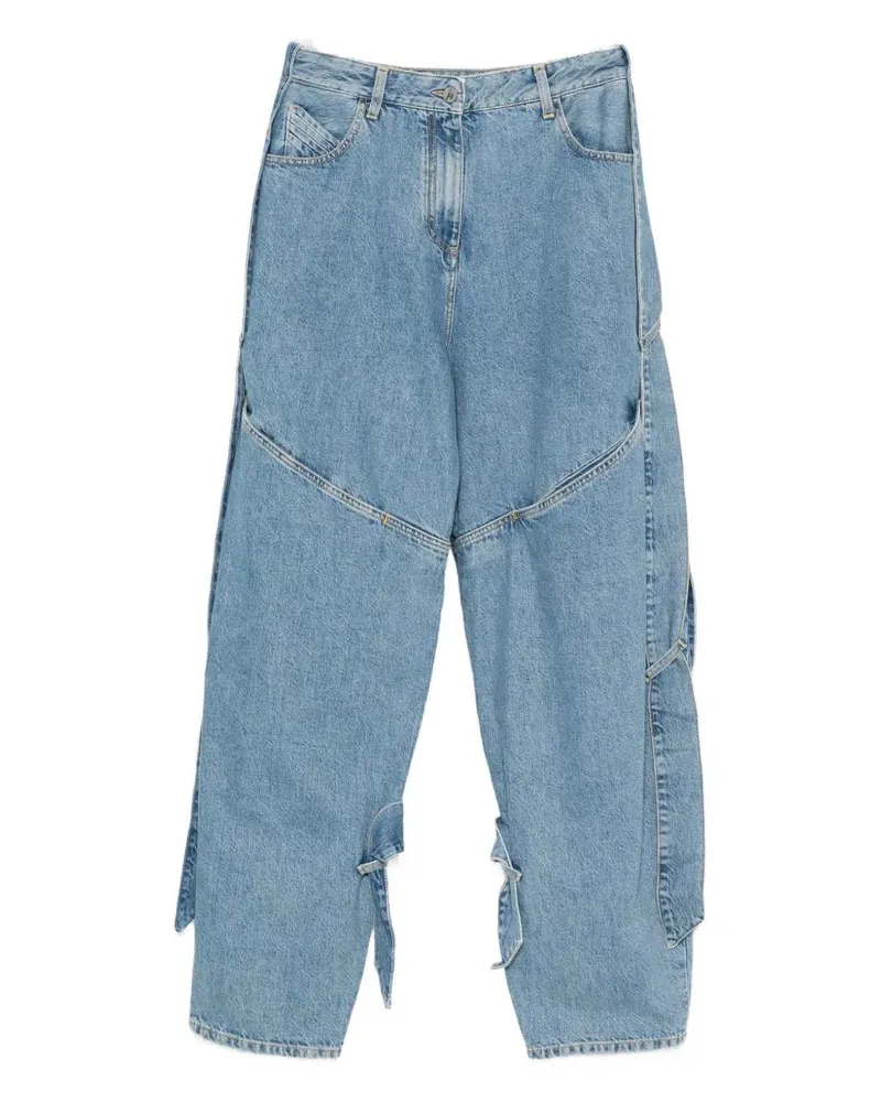ATTICO Die Attico Knotted Jeans Sky