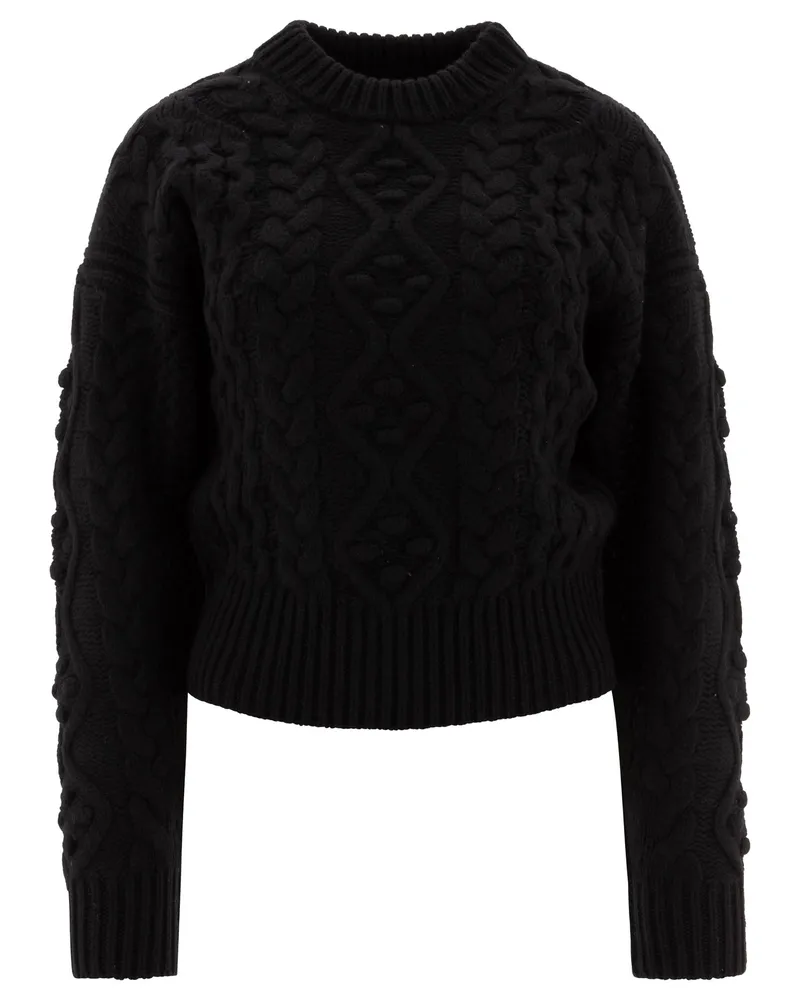 Loulou Studio Eustace" Pullover Black