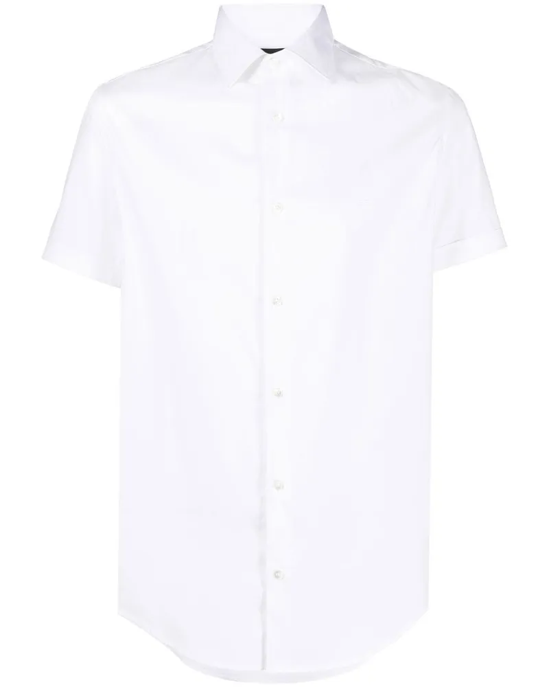 Emporio Armani Baumwollhemd White