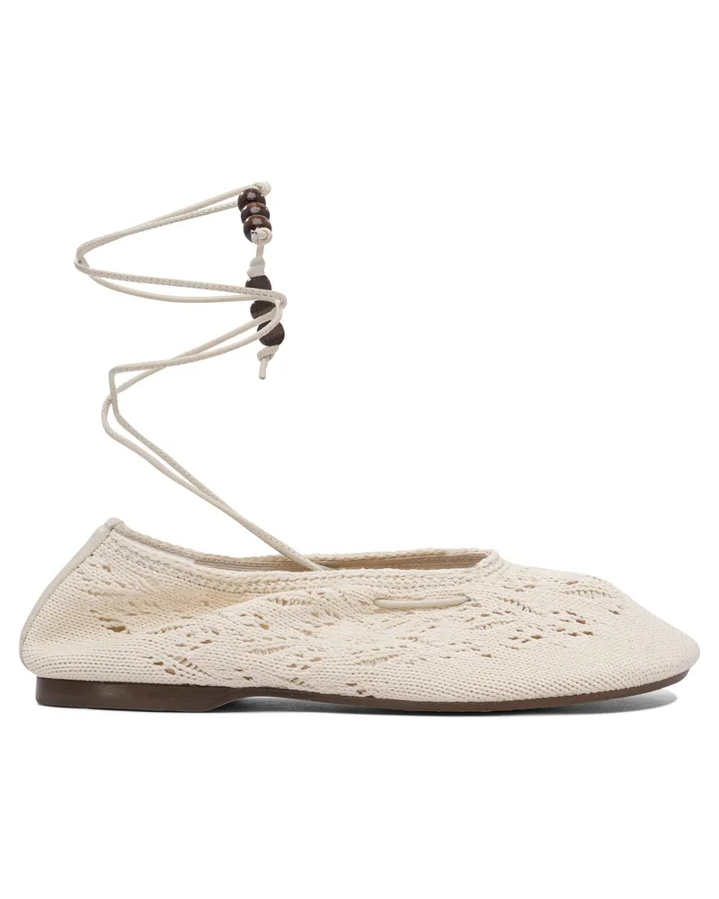 Alohas Ballerinas White