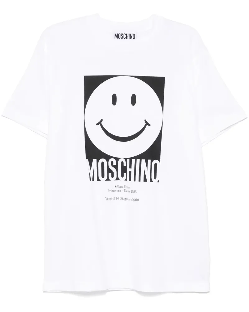 Moschino T -Shirt mit Druck 1001