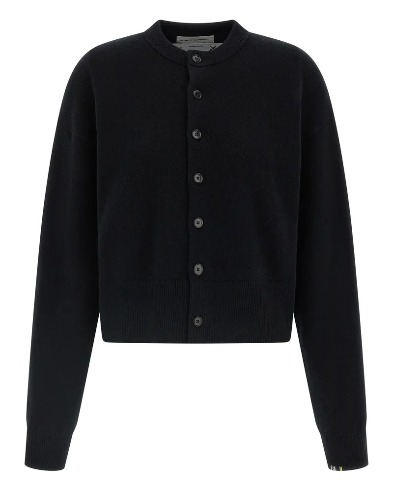 extreme cashmere Extreme Kaschmir 'N.170 Chou' Strickjacke Black
