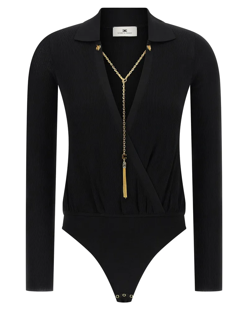 Elisabetta Franchi Kettenkörper Black