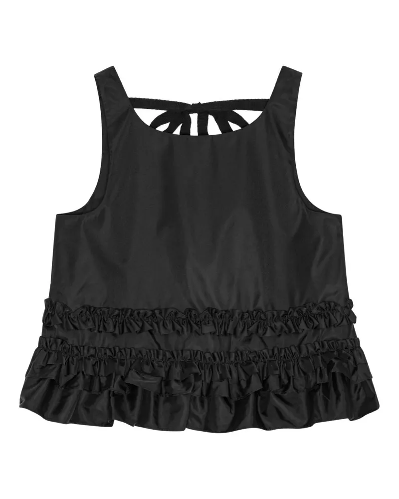 Ganni Nylon -Tanktop Black