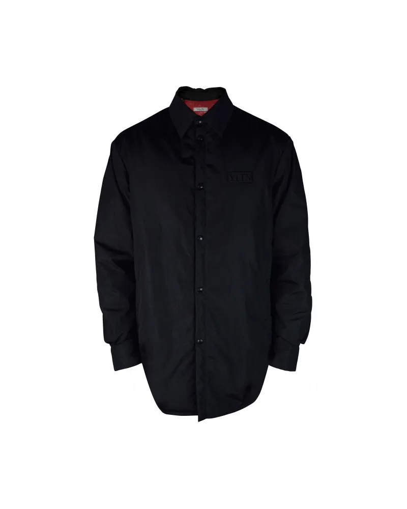 Valentino Garavani wasserdichte Jacke Black
