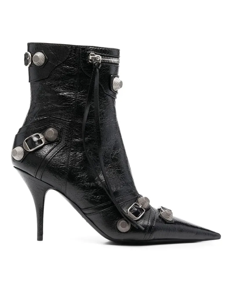Balenciaga Cagole Stiefel Black