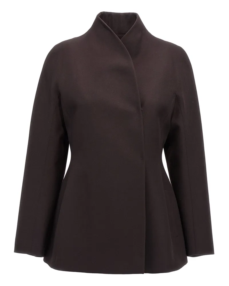 Fendi Grain de Poudre Jacke Purple