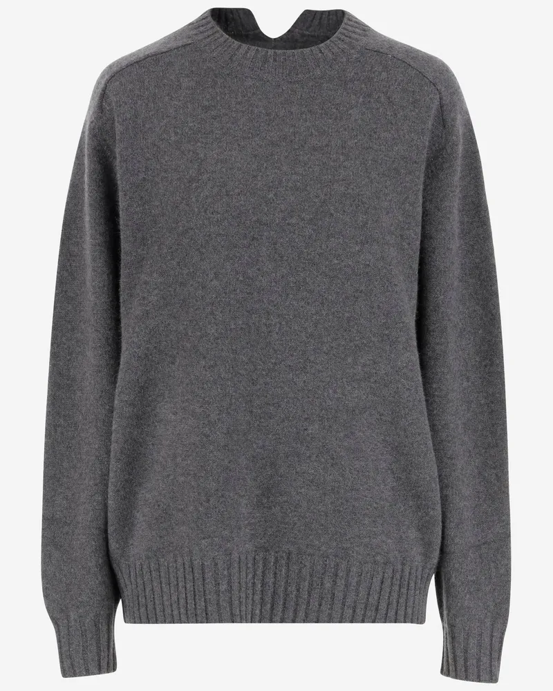 Carven Cashmere Pullover Grey