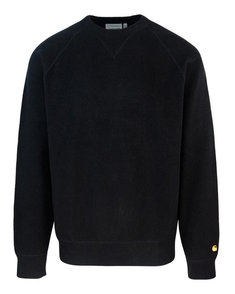 Carhartt WIP Maglia Chase Black Black