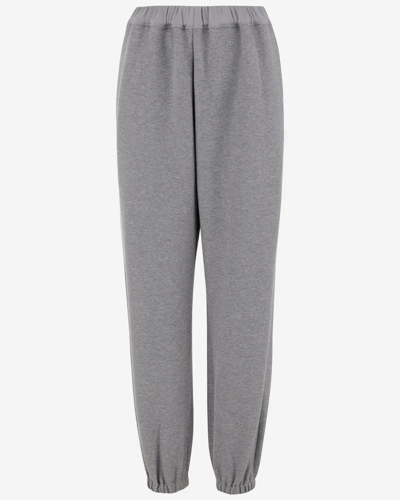 Carven Karven -Baumwollmischungshosen Grey