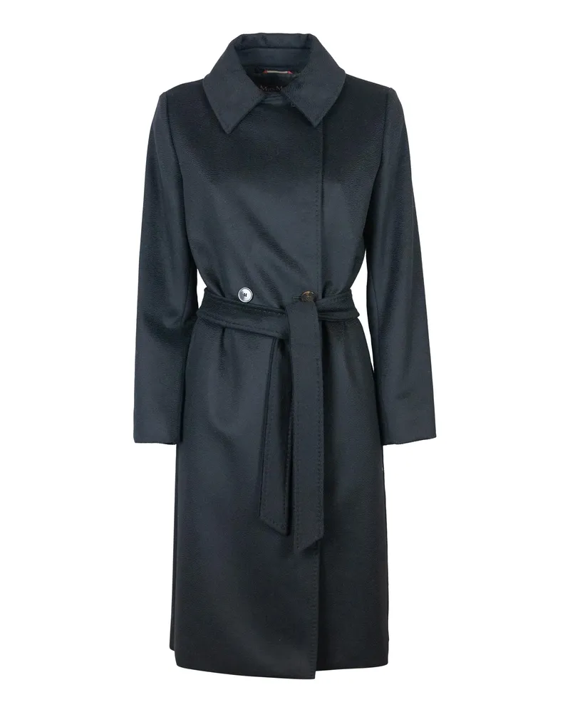 Max Mara Cappotto Bcollag Nero Black
