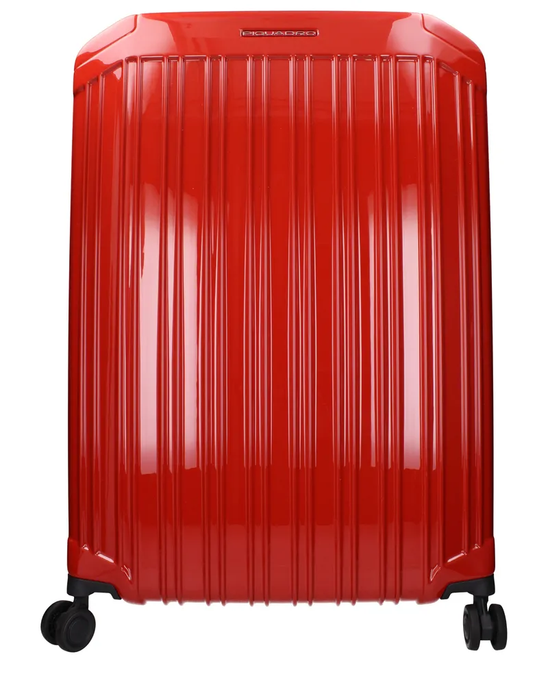 Piquadro 83l Trolley Herrens Polycarbonat Rot -