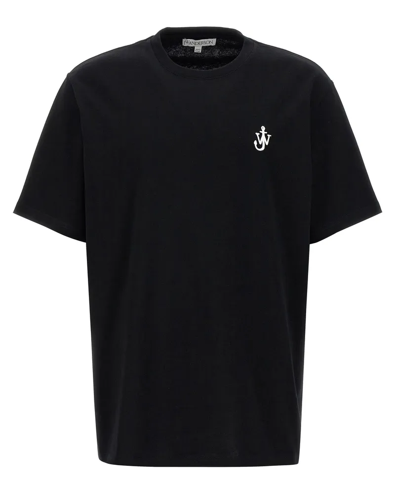J.W.Anderson Ankersticker' T -Shirt Black