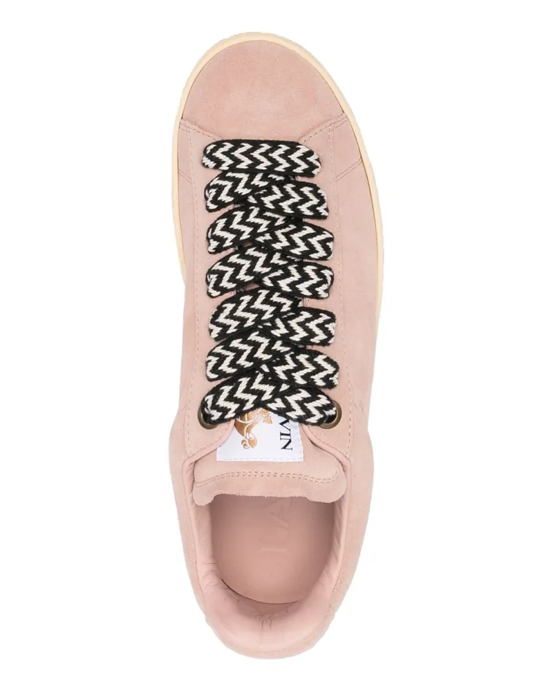 Lanvin Lite Curb Low Top Sneakers 