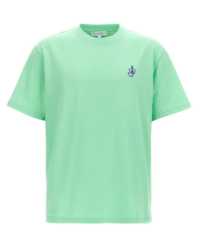 J.W.Anderson Ankersticker' T -Shirt Green