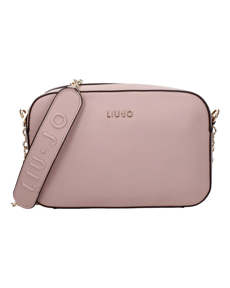 Liu Jo Damens Umhängetasche Polyester Pink/Rauch -