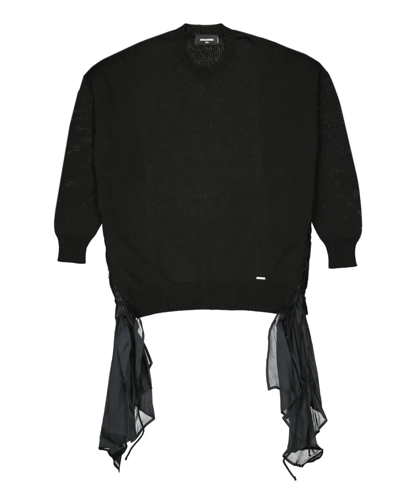 Dsquared2 Baumwollpullover Black