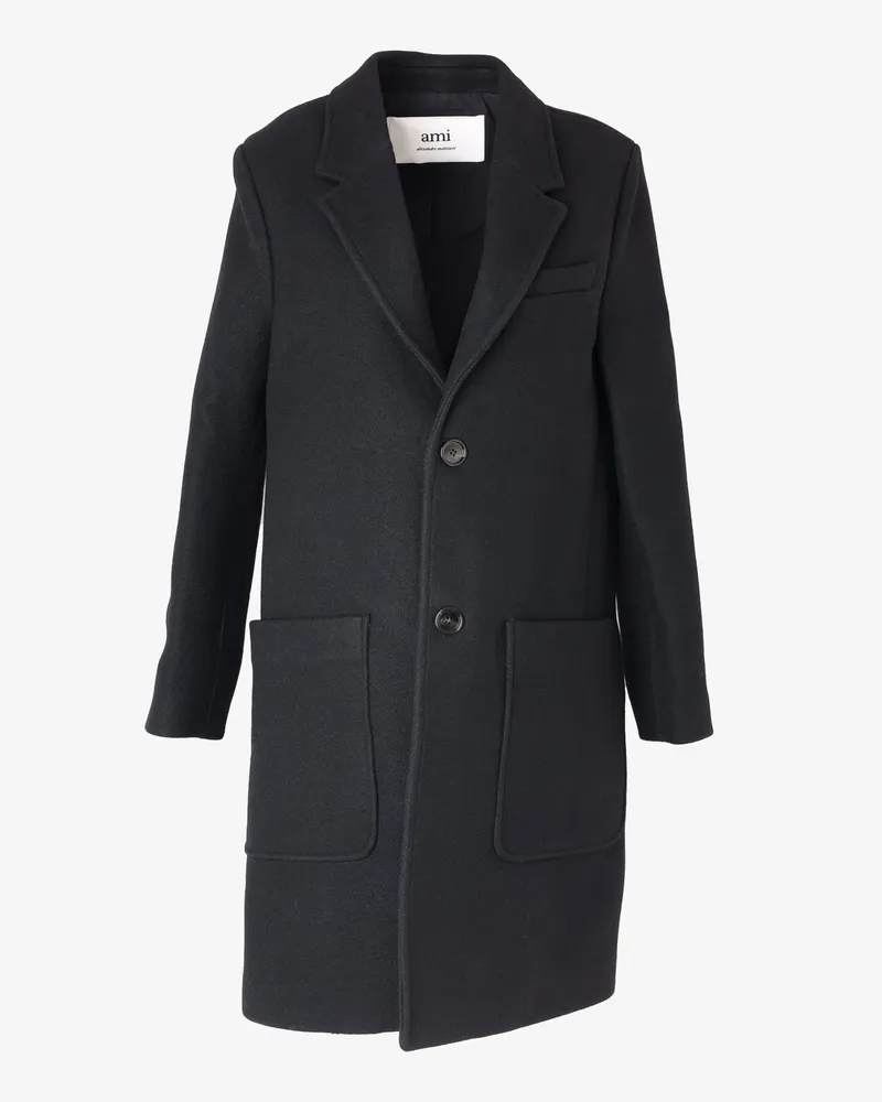 AMI Paris Mäntel schwarz Black