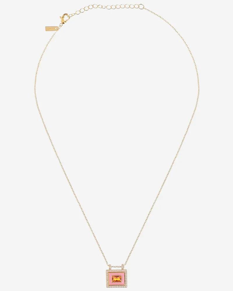 MYA BAY El Paso Rosa Halskette Pink