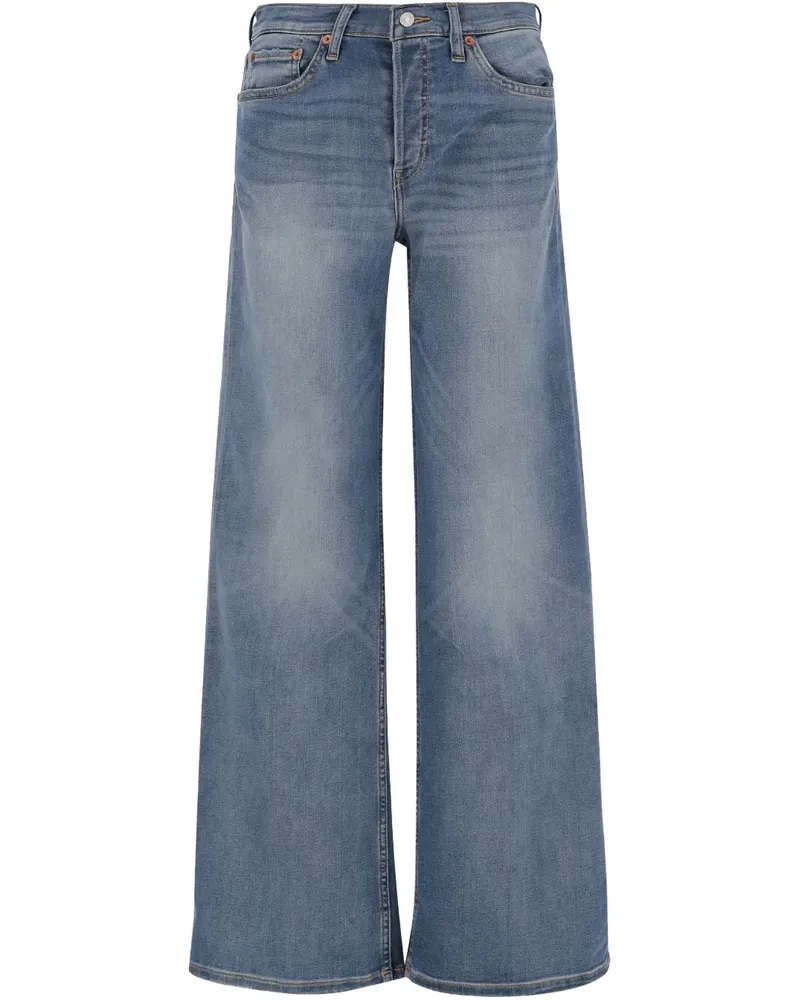RE/DONE Cotton Mischjeans Blasted