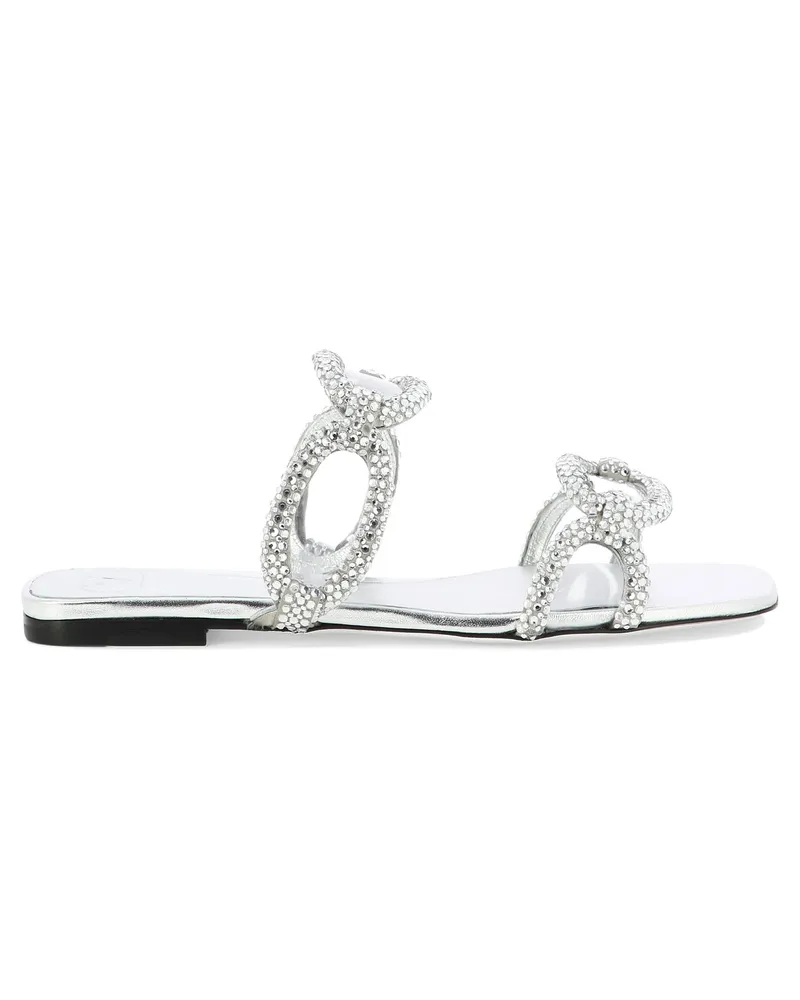 Valentino Garavani Sandali "Kette 1967 Silver