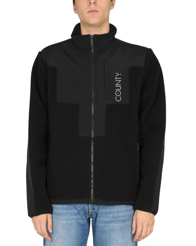 Marcelo Burlon | County of Milan Marcelo Burlon County of Mailand Giacca Track Cross Block Black