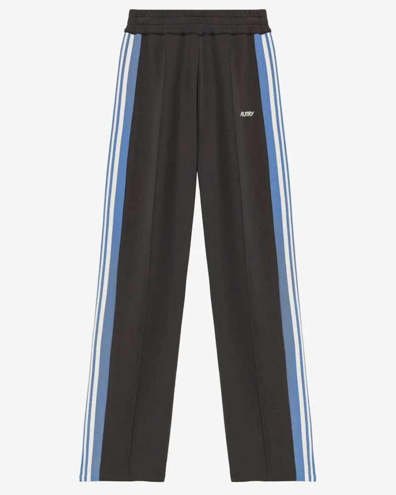 AUTRY Hose aus Viskosemischung mit Logo Grey