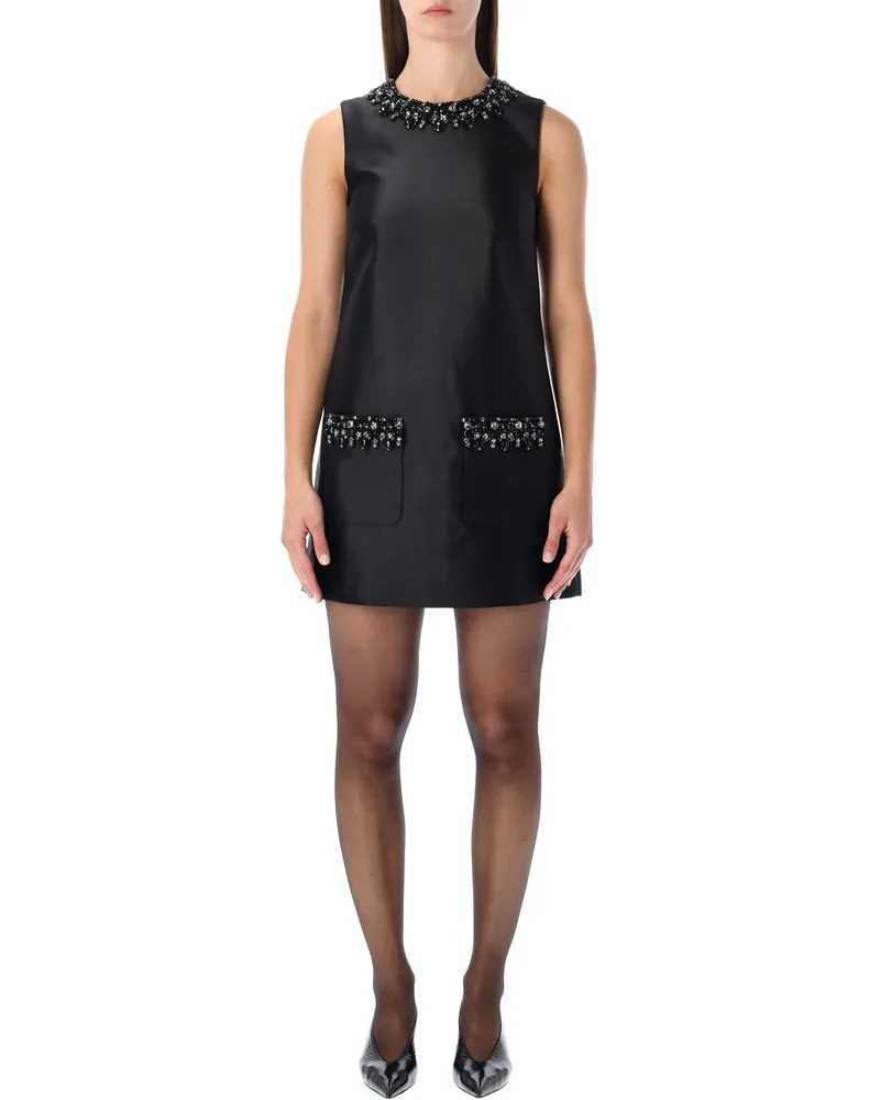 Self-Portrait Selbstporträt-Kleider Schwarz Black