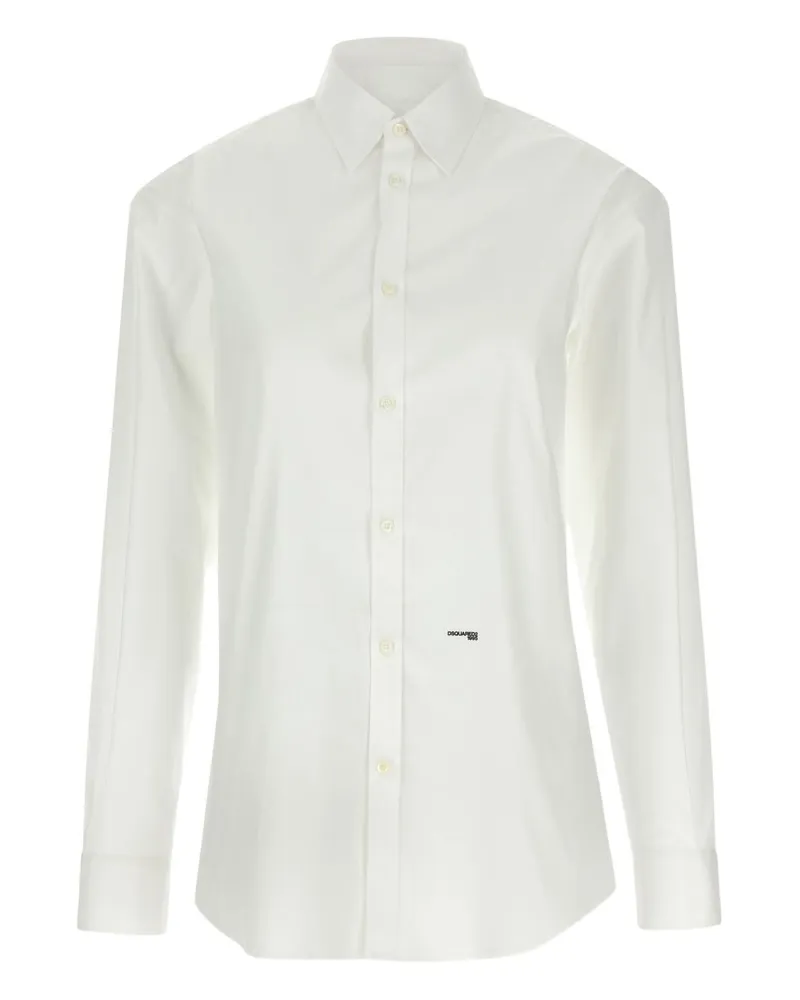 Dsquared2 Baumwollhemd White