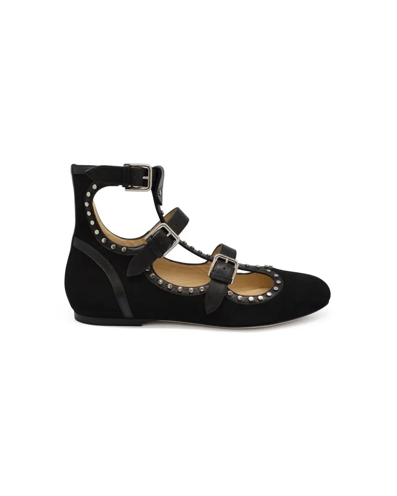 Jimmy Choo Hartley Ballet Flats Black
