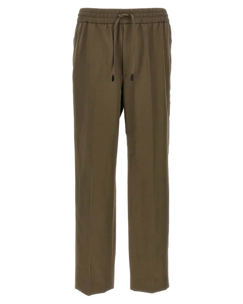 Brioni Aolo' Hosen Green