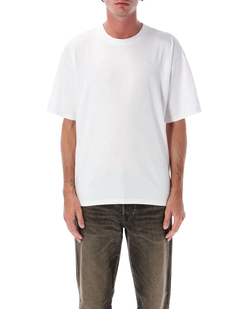 Diesel T -Shirts und Polos weiß White