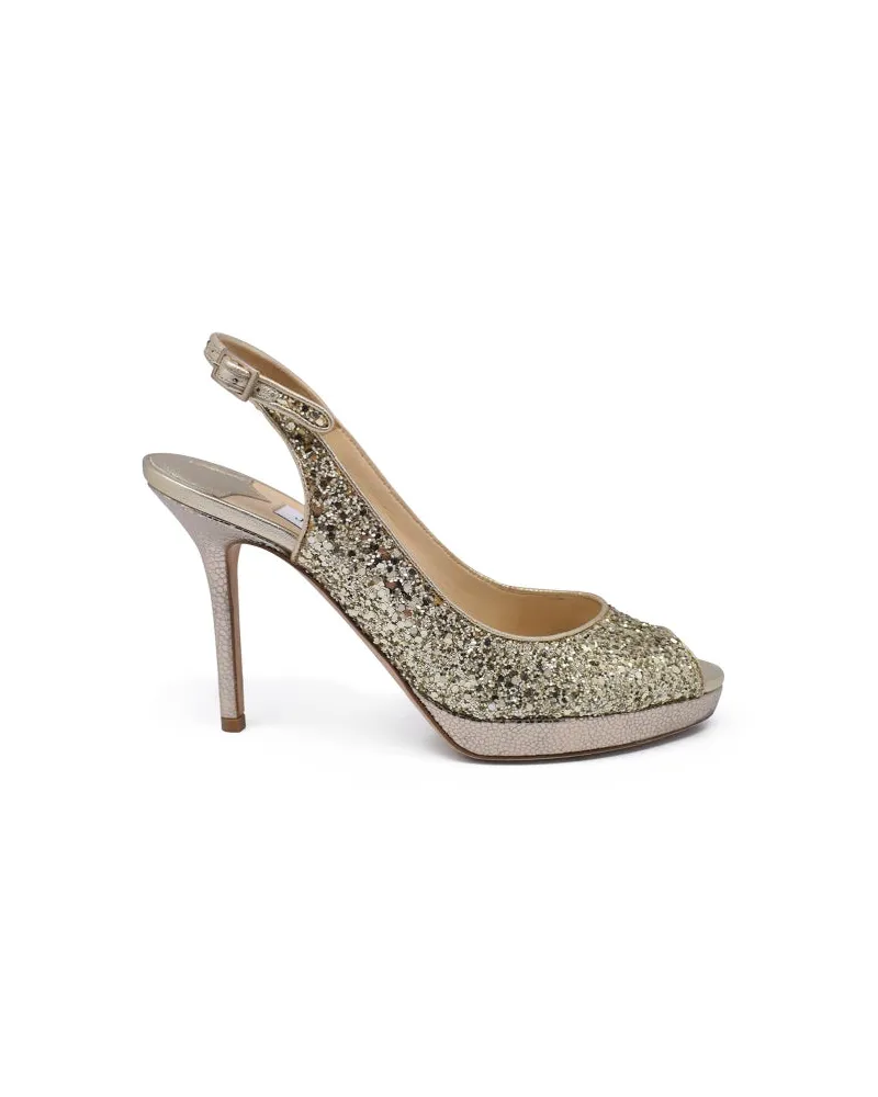 Jimmy Choo Nova Sandalen Gold