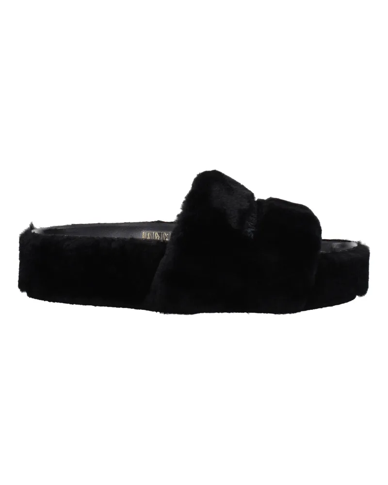 Stella McCartney Stella Mc Cartney Damens Loafer und Clogs Eco Fur Schwarz -