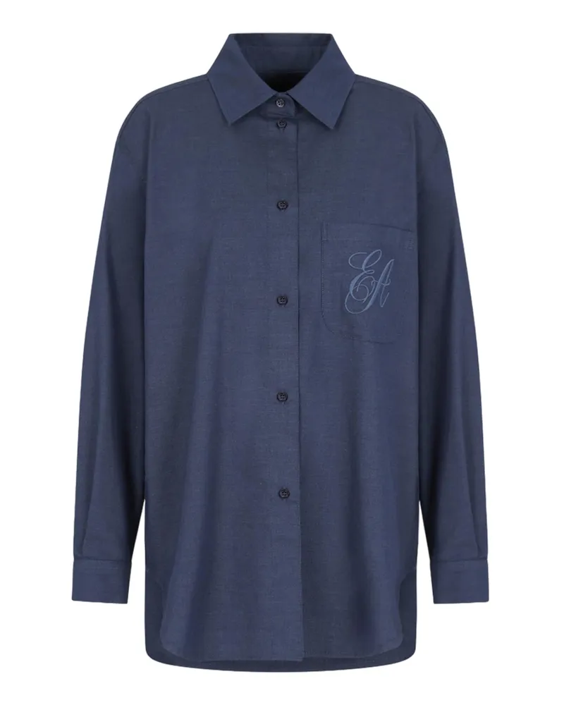 Emporio Armani Shirts Blue