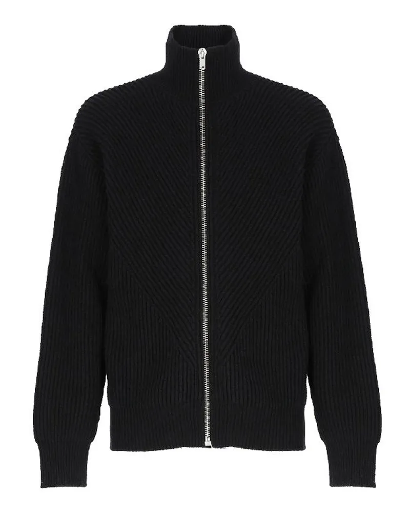 Jil Sander Mohair Cardigan Black
