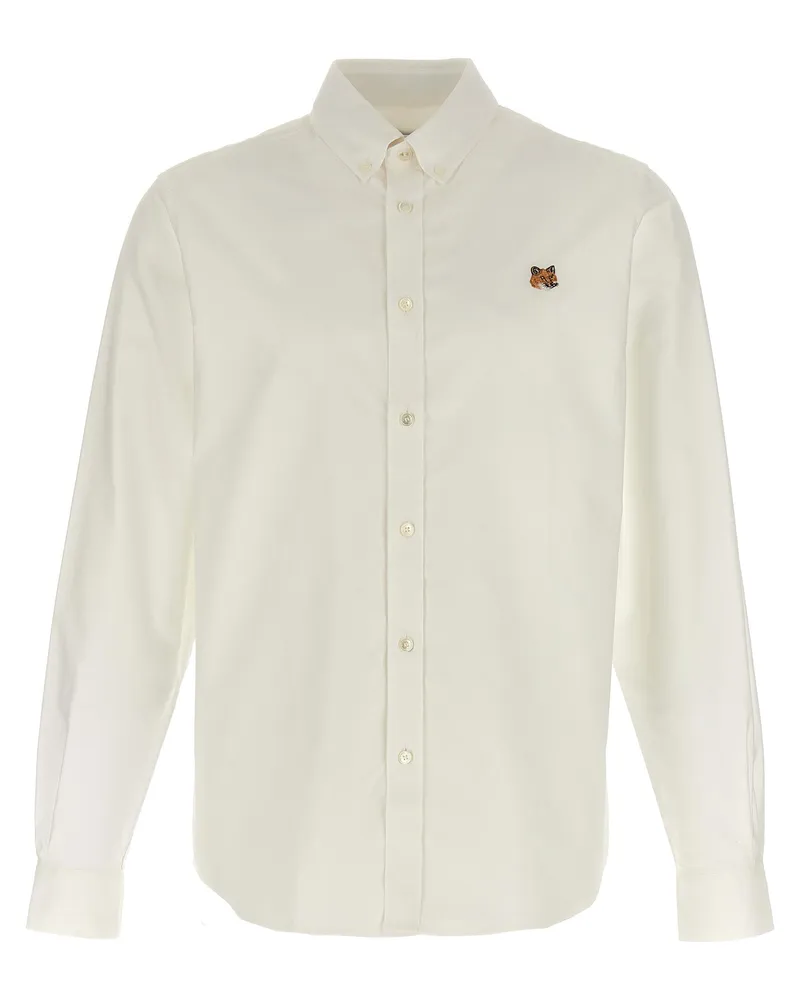 Kitsuné Mini Fox Head Classic' Shirt White