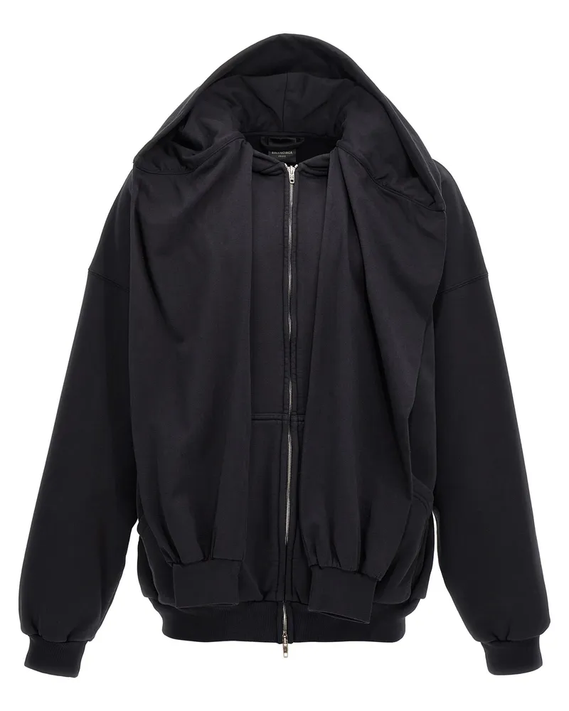 Balenciaga Incognito' Hoodie Black