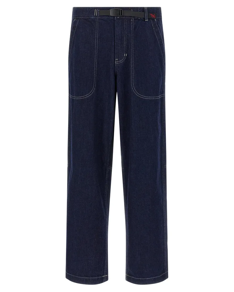 GRAMICCI japanische Slub' Jeans Blue