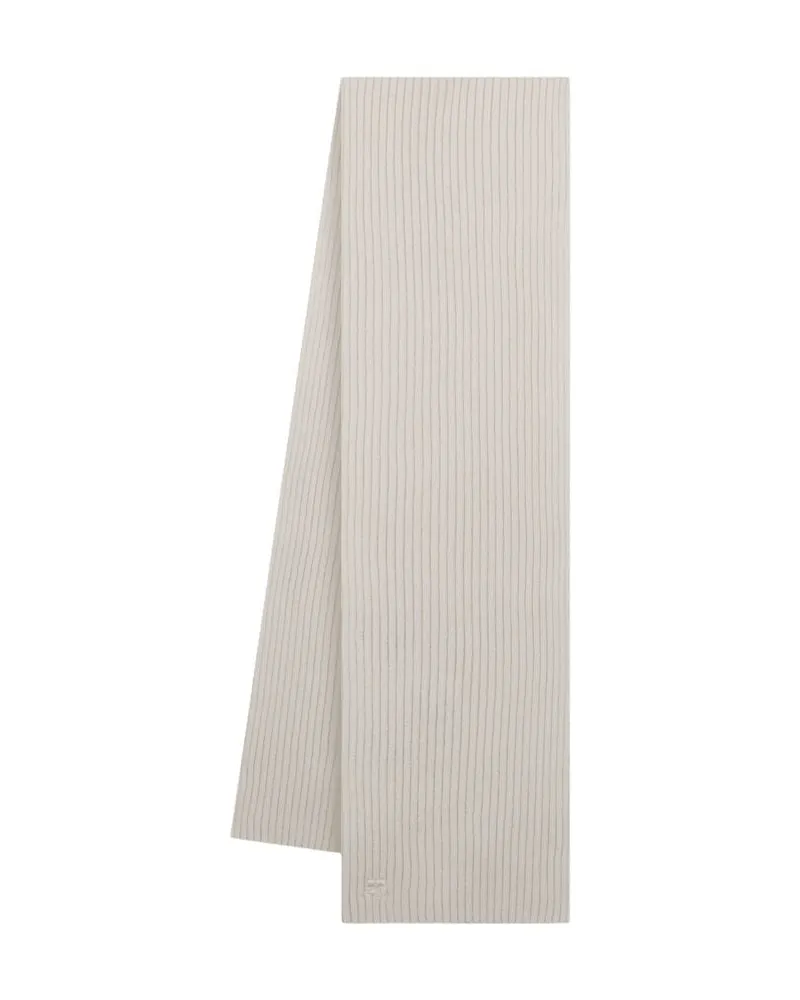 Courrèges AC Ripped Schal Courreves Wolle neutral Neutral