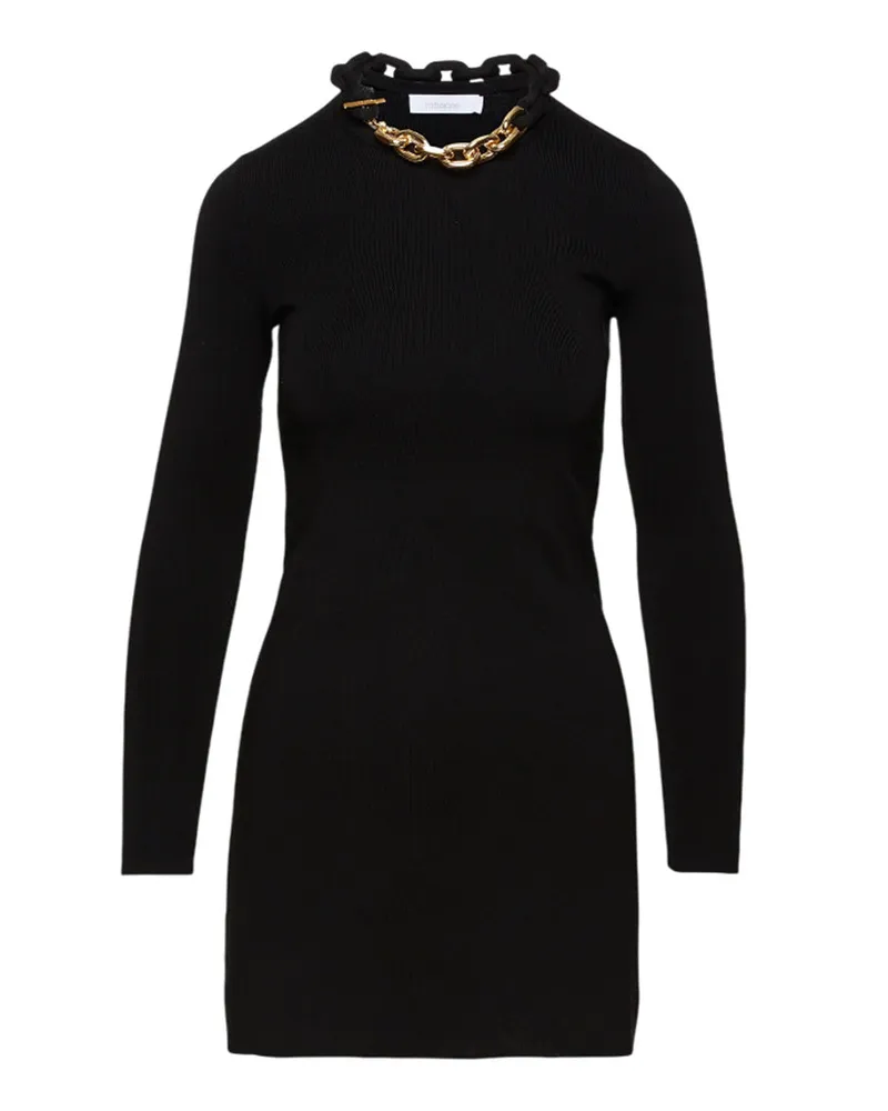 Paco Rabanne Robe Mini Long Sleeve Kleid P001