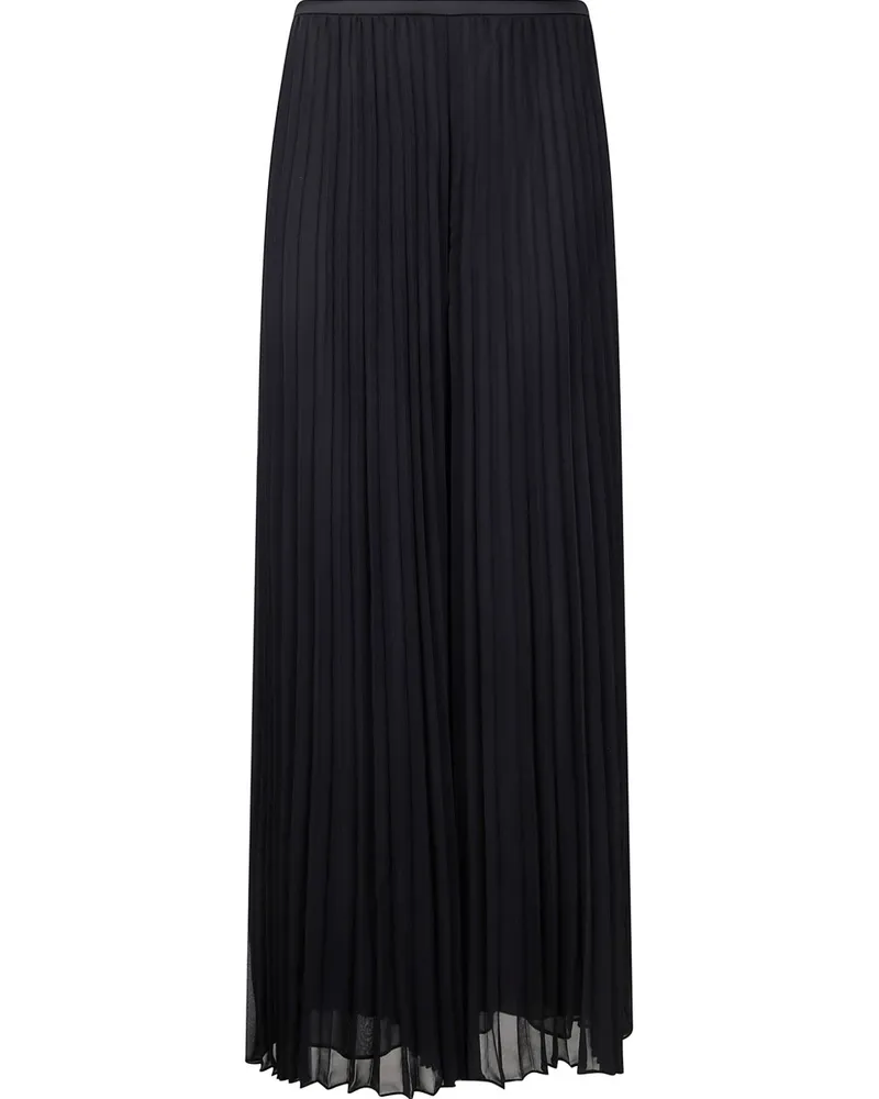 Emporio Armani Georgette Long Rock Black