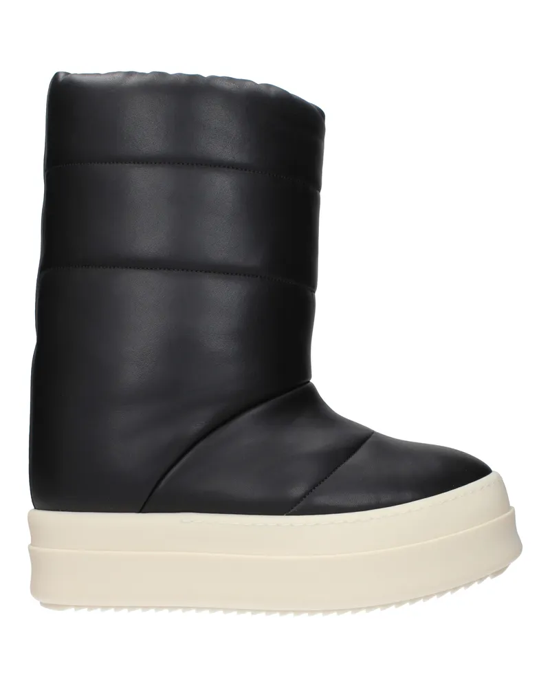 Rick Owens Herrens Stiefel aus schwarzem Leder -