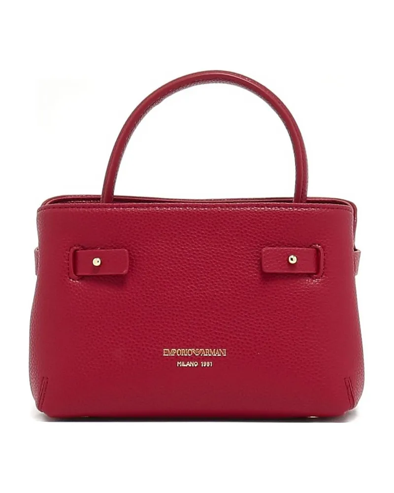 Emporio Armani kleine Handtasche Bordeaux