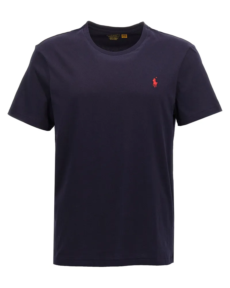 Ralph Lauren Logo T -Shirt Blue