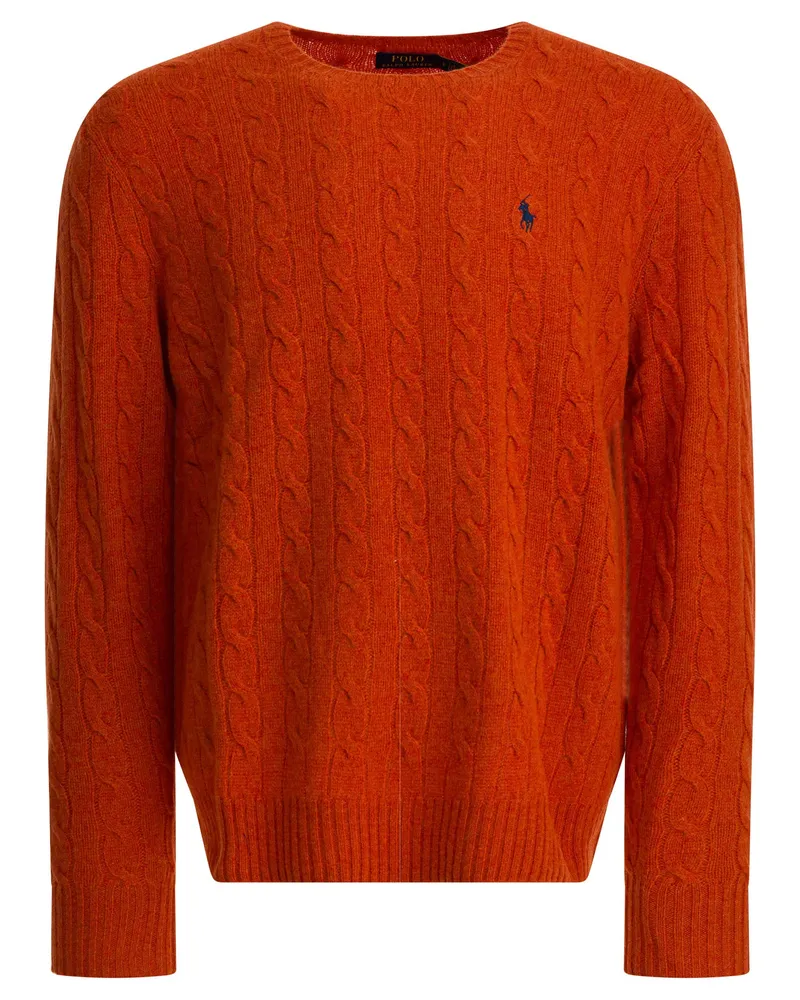 Ralph Lauren Pullover aus Wolle und Kaschmir Orange