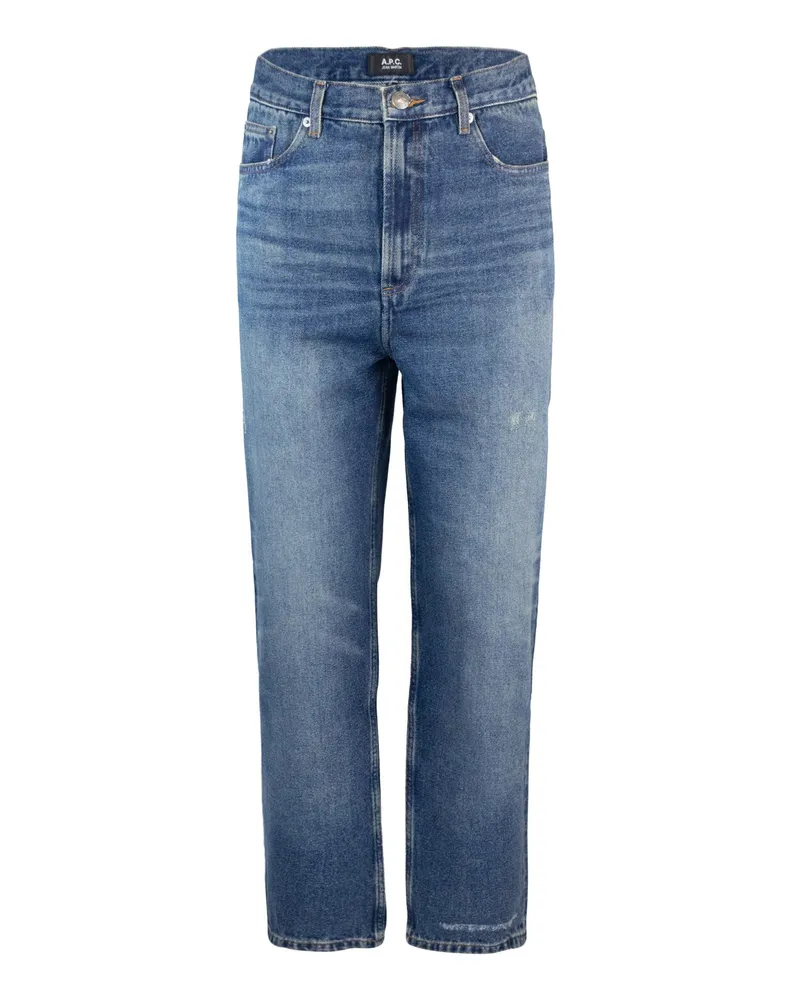 A.P.C. Jeans Martin Blu Blue