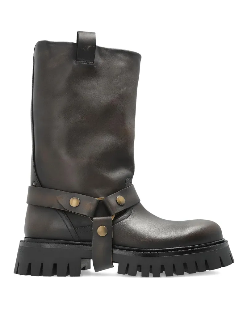 Golden Goose Golden Gänsestiefel Dark