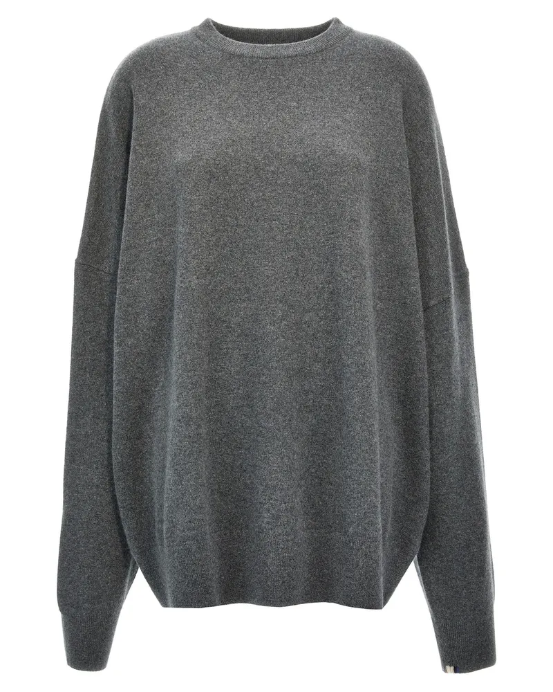 extreme cashmere Extremer Kaschmir 'N ° 246 Juna' Pullover Grau
